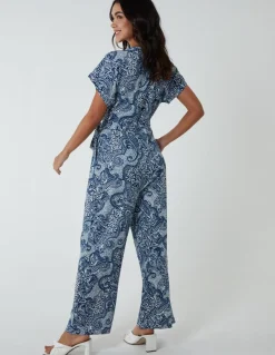 Wrap Front Jumpsuit