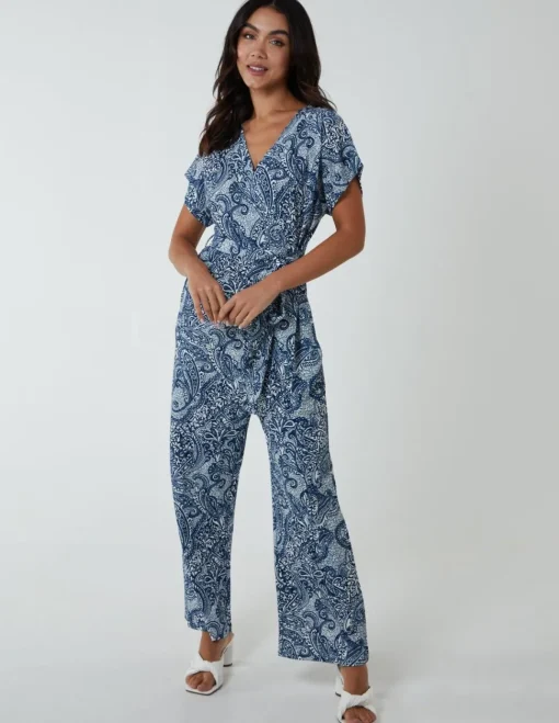 Wrap Front Jumpsuit