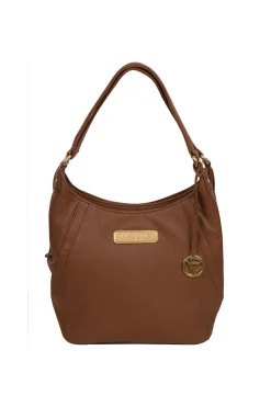 'Abigail' Leather Shoulder Bag
