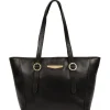'Adelina' Vegetable-Tanned Leather Tote Bag