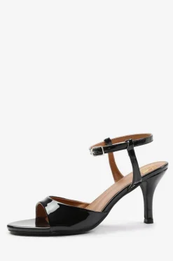 'Alabama' Mid Heel With Ankle Strap
