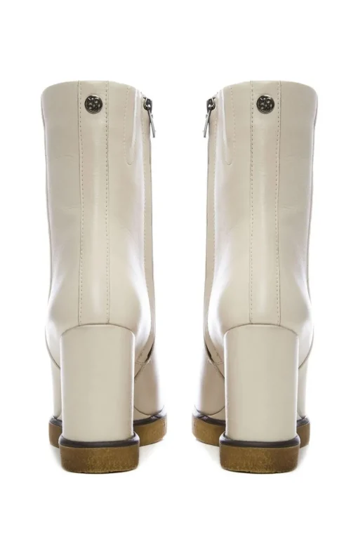 'Ambaline' Leather Ankle Boots