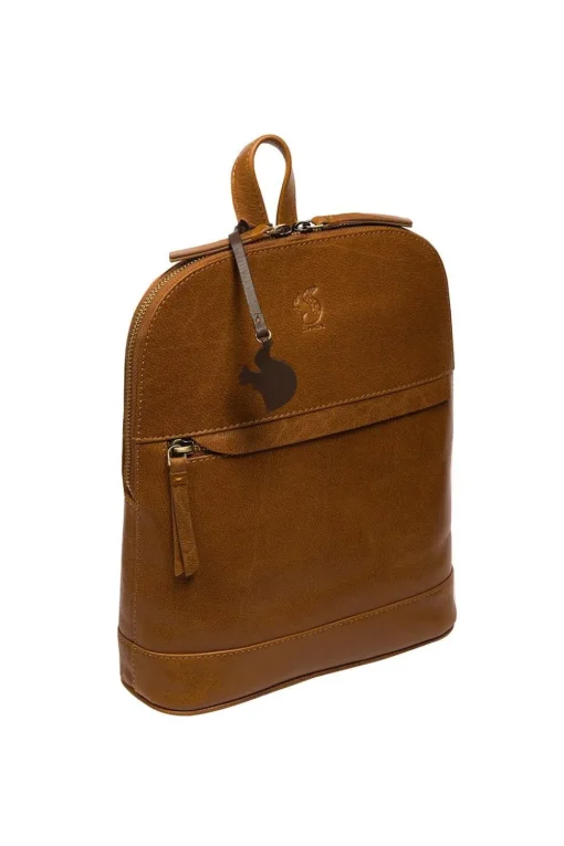 'Amora' Leather Backpack