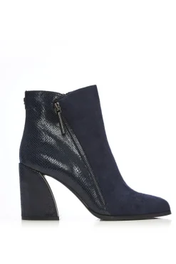 'Amy' Alcantara Heeled Boots