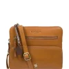 'Angel' Leather Cross Body Clutch Bag