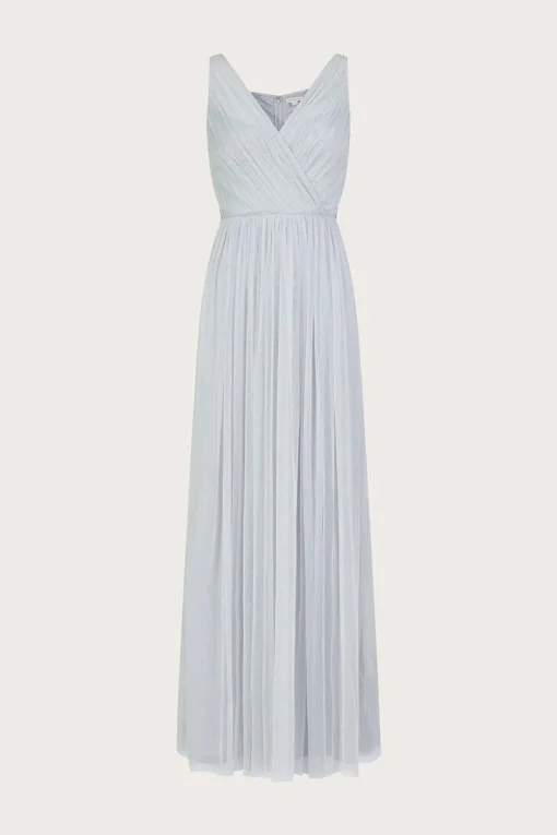 'Anne' Mesh Maxi Dress