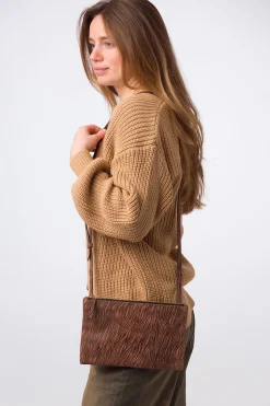 'Anya' Nappa Leather Cross Body Evening Bag