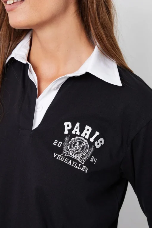 'Apollo' Paris Embroidery Rugby Shirt