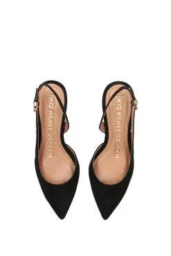 'Aria Low' Suedette Sandals