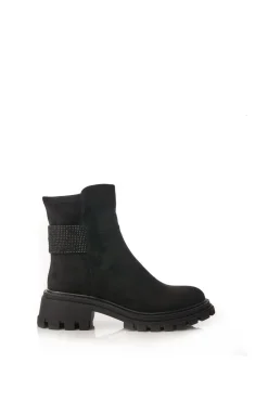'Arilen' Alcantara Ankle Boots