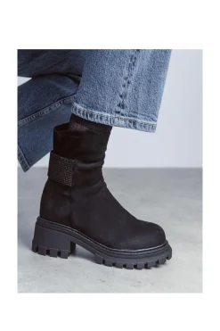 'Arilen' Alcantara Ankle Boots