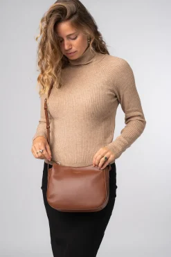 'Ashley' Leather Cross Body Bag