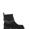 'Astella' Alcantara Ankle Boots