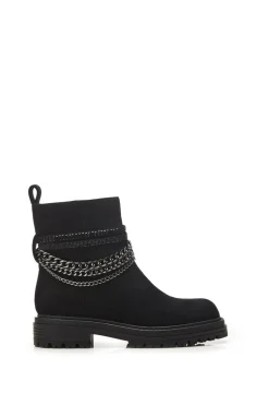 'Astella' Alcantara Ankle Boots