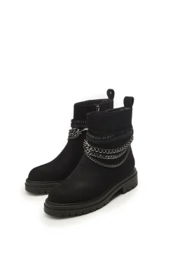'Astella' Alcantara Ankle Boots