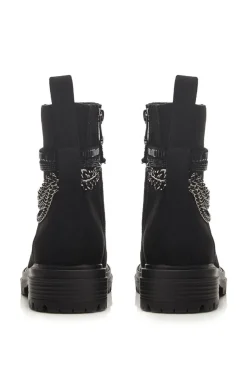 'Astella' Alcantara Ankle Boots