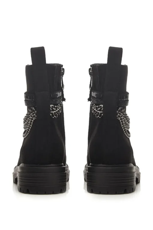'Astella' Alcantara Ankle Boots