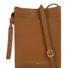 'Barton' Vegetable-Tanned Leather Phone Bag