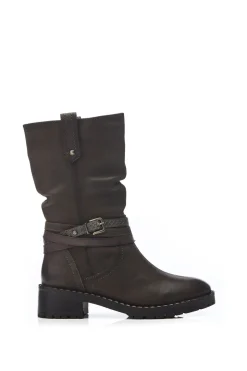 'Beckette' Nubuck Heeled Boots