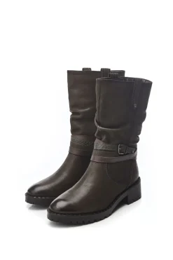 'Beckette' Nubuck Heeled Boots