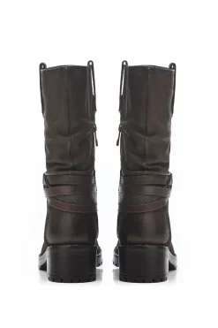 'Beckette' Nubuck Heeled Boots