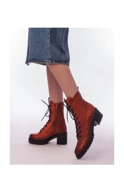 'Bellzie' Leather Ankle Boots