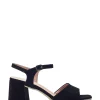 'B.Miresca' Suede Heeled Sandals