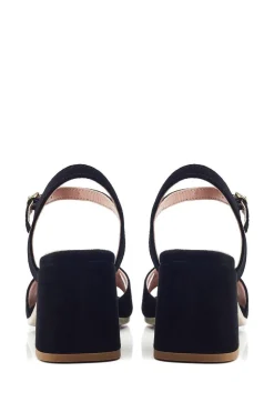 'B.Miresca' Suede Heeled Sandals
