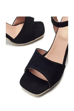 'B.Miresca' Suede Heeled Sandals