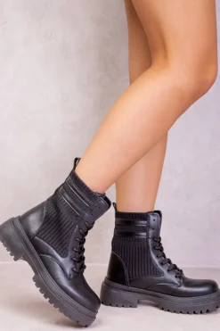 'Bonnie' Chunky Ankle Boots