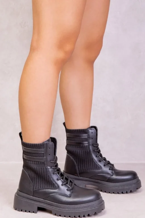 'Bonnie' Chunky Ankle Boots