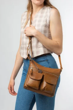 'Bon' Leather Cross Body Bag