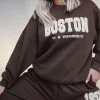 'Boston' Printed Sweatshirt