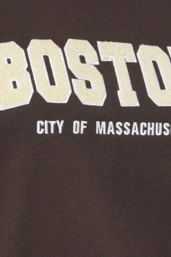'Boston' Printed Sweatshirt