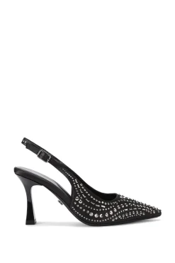 'Catwalk Sling' Fabric Heels
