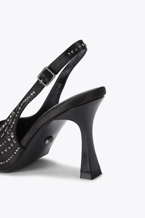 'Catwalk Sling' Fabric Heels
