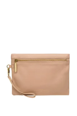 'Chalfont' Leather Clutch Bag