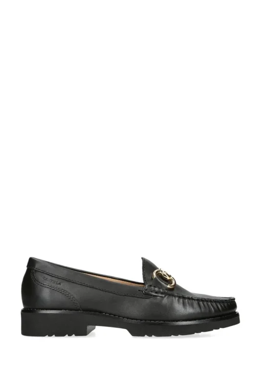 'Chord' Leather Flats