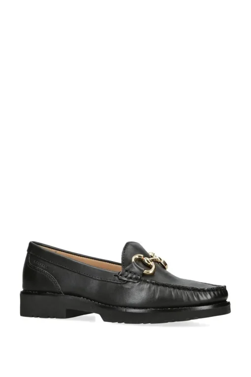 'Chord' Leather Flats