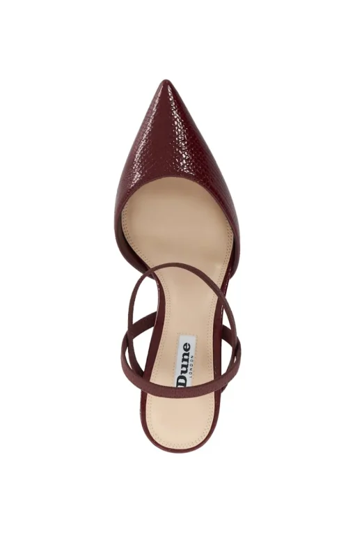 'Classical' Leather Strappy Heels