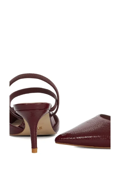'Classical' Leather Strappy Heels