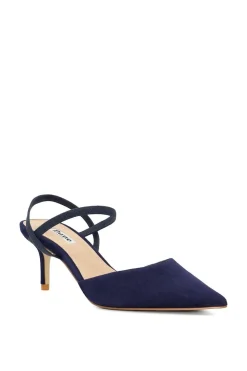 'Classical' Suede Strappy Heels
