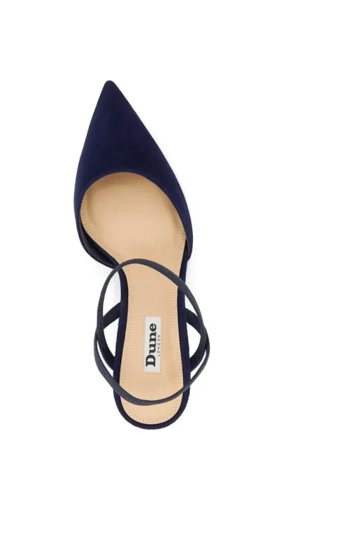 'Classical' Suede Strappy Heels