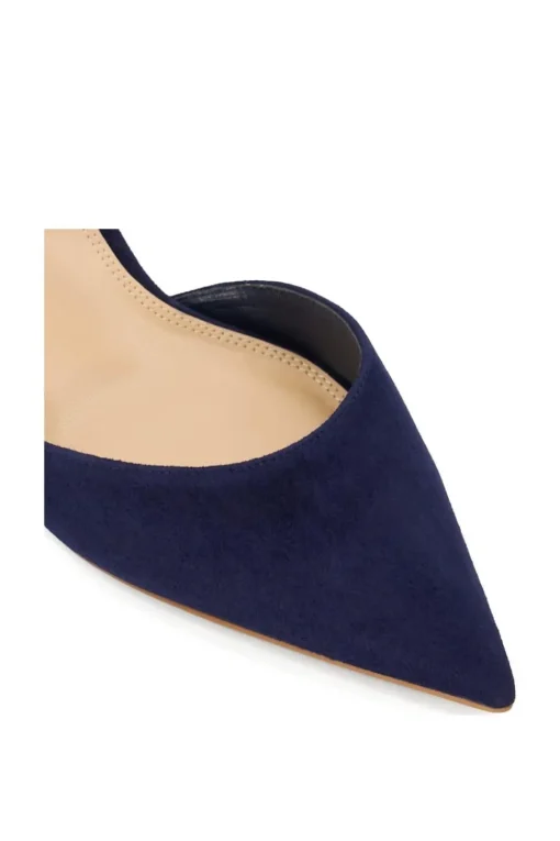 'Classical' Suede Strappy Heels