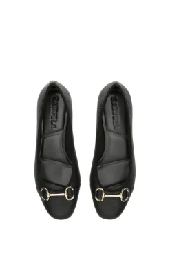 'Click Ballet' Leather Sandals