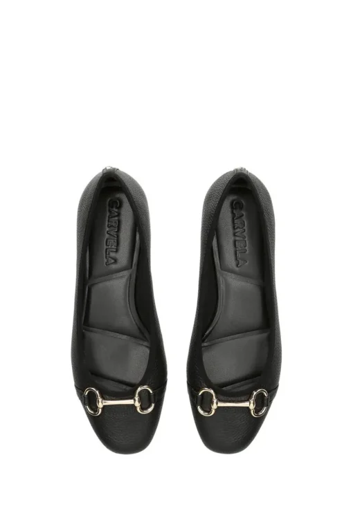'Click Ballet' Leather Sandals