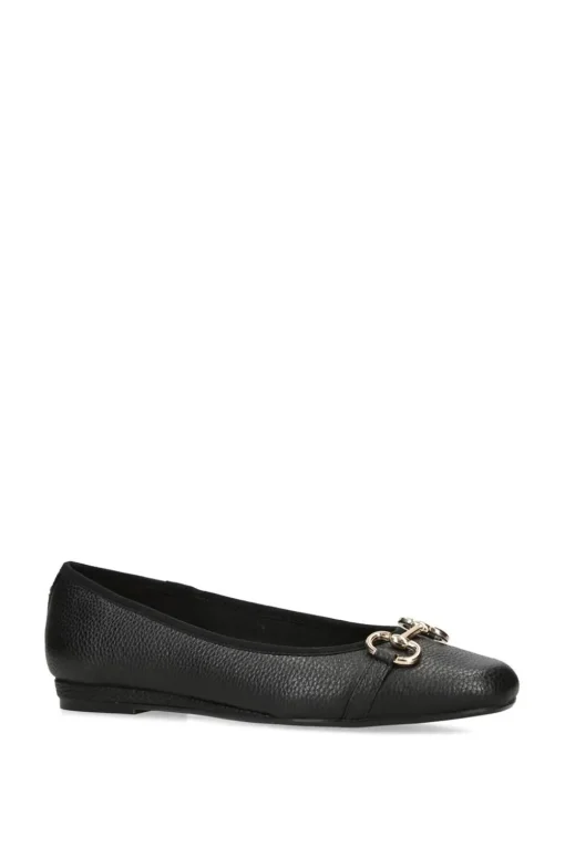 'Click Ballet' Leather Sandals