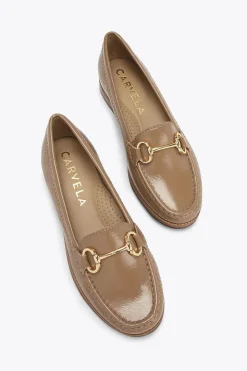 'Click' Patent Leather Flats