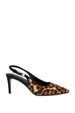 'Closed' Leather Strappy Heels
