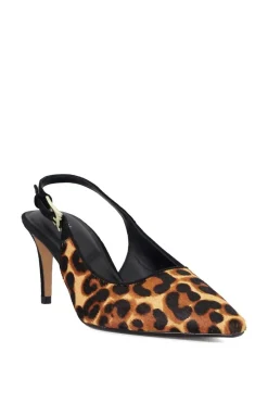 'Closed' Leather Strappy Heels